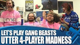 Let's Play Gang Beasts on PS4!