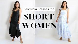 How to wear maxi dresses if you are short like me