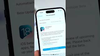 iOS 18 Beta 7 - Was ist neu? 