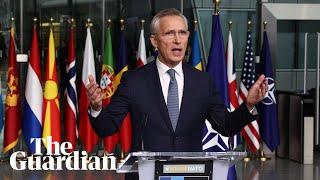 Jens Stoltenberg gives NATO annual report – watch live