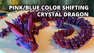 Color shifting Crystal Dragon with 3DJake magicPLA