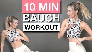 Kurz und knackig - Training für einen flachen Bauch - 10 MIN Home Workout!