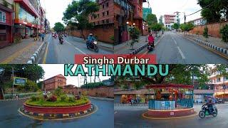 Kathmandu City Tour around Singha Durbar  4K HDR NEPAL - July 2024