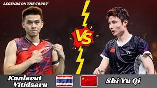 Shi Yu Qi (CHN) vs Kunlavut Vitidsarn (THA) | Badminton 2025