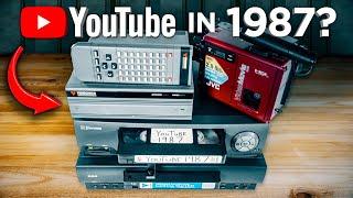 How to Make a YouTube Video in 1987