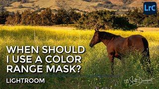 When Should I Use A Color Range Mask In Lightroom