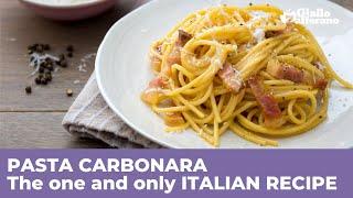HOW TO MAKE the REAL ITALIAN CARBONARA - Original recipe