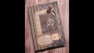 Handmade Vintage Gentleman's Grungy Junk Journal