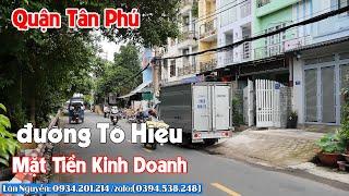 ĐÃ BÁN Bán nhà quận Tân Phú (80m2) MẶT TIỀN đường Tô Hiệu - Kinh doanh đa ngành nghề