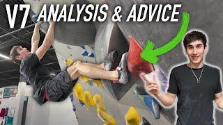 HOW TO CLIMB V7 • Analyzing essential V7 techniques