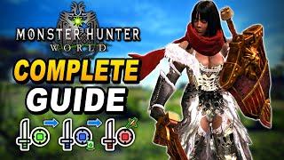 UPDATED Complete Monster Hunter World Progression Guide - Low Rank To Master Rank : Sword and Shield