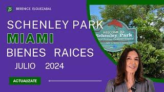 Schenley Park Area en Miami:  Que Pasa con los Bienes Raices?  Julio 2024