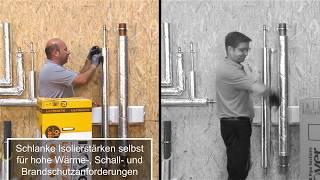 2-in-1 ULTIMATE Rohrschale für brennbare und nichtbrennbare Rohrleitungen | ISOVER