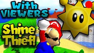 SM64 Shine thief with VIEWERS | Majora's Mask for the first time after!