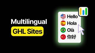 Translate Your Entire GHL Website for Free (cool trick)