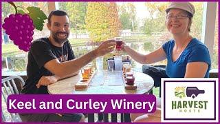 Keel and Curley Winery, Our First @HarvestHosts Stay!