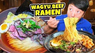 WAGYU BEEF RAMEN & 30 Minute SUSHI Omakase | Japanese RAMEN TOUR of Chicago