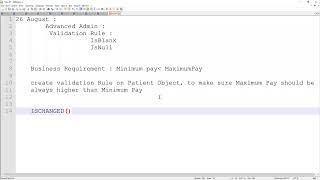 Salesforce Validation Rules 17 | Functions | PriorValue | IsPickVal | IsNew | IsChanged | AND |