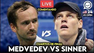  DANIIL MEDVEDEV - JANNIK SINNER [CF US OPEN] - COMENTANDO EN DIRECTO