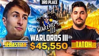 $45.000 - WARLORDS III - SEBASTIAN vs TATOH - PETITE FINALE