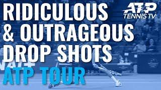 Most Ridiculous And Outrageous ATP Drop Shots!