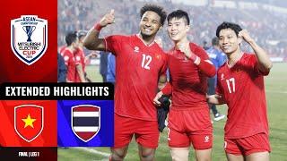  Vietnam vs Thailand  (ASEAN Mitsubishi Electric Cup 2024: Final Leg 1 Extended HLs)