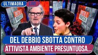 Del Debbio Infuriato Scontro Bollente con Attivista Presuntuosa in TV