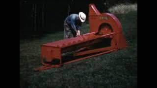 Making Hay and Silage with a Gehl Forage Harvester (1949)