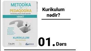 SƏSLİ KİTAB  TAİM Kurikulum Dərs 1 Kurikulum nədir?