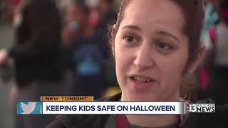 Las Vegas police promote Halloween safety