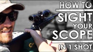 How To Sight In A Rifle Scope EASY | The Sticks Outfitter | EP. 14