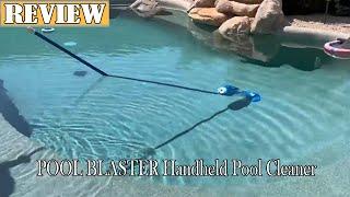 POOL BLASTER Handheld Pool Cleaner Review - This the #1 Handheld Pool Vacuum?