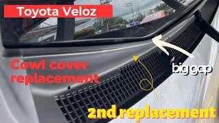 Cowl cover replacement for the 2nd time #toyotaveloz2022 #toyota #toyotaveloz