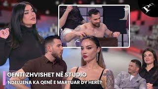 Ndeluena ka qenë e martuar dy herë? Genti zhvishet në studio