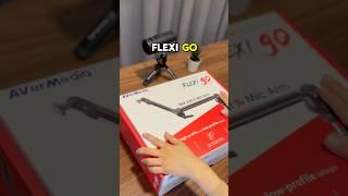 Learn how to set up AVerMedia’s new boom arm FLEXI go #BA311L #YourEssentialsGoAnywhere #gadgets