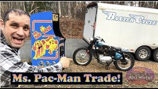 Really True? I Traded Ms. Pacman Arcade for a NEW Royal Enfield Motorcycle?