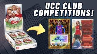 Opening the *NEW* 2024-25 Topps UCC Club Competitions Hobby Box Flagship Edition