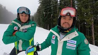 Albert Popov and Kamen Zlatkov train in Bansko Winter Resort!