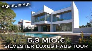 MODERNES TRAUMHAUS MIT ÜBERLAUFPOOL AM MEER FÜR 5.3 MILLIONEN EURO! Roomtour-Marcel Remus-Mallorca.