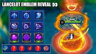 Demonal Lancelot Emblem Set + Build Reveal  | MLBB