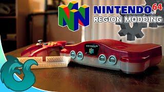 Nintendo 64 Region Modding (+ Cartridge Cleaning) | Golden's Gadgets