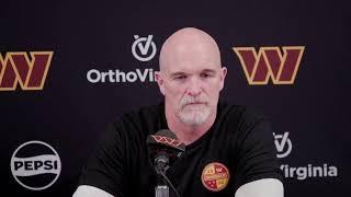 HC Dan Quinn Speaks to the Media After the Bye Week | Washington Commanders