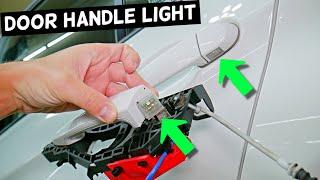 HOW TO REPLACE DOOR HANDLE LIGHT ON BMW F30 F31 F32 F36 E90 F25 E60 E61 E91