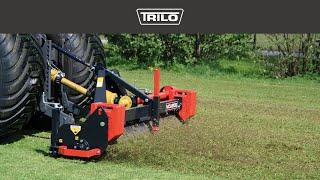 TRILO VCU200 Warm grass verticutting in Australia