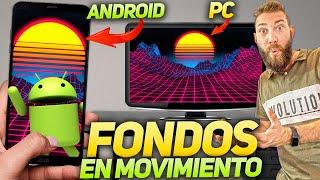  Como poner FONDOS ANIMADOS en ANDROID | WALLPAPER ANIMADOS ANDROID