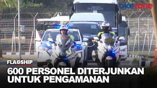 Suasana Bandara Soekarno-Hatta Jelang Kepulangan Paus Fransiskus