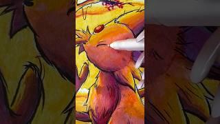 Dibujo POKÉMON con ️MATERIAL ESCOLAR️ (Sale HORRIBLE)