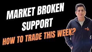 Market Broken Support[  How to Trade This Week?