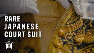 What We Discovered Conserving this Historic Japanese Court Suit