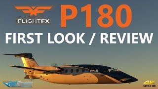 FlightFX P180 | MSFS | The Quirkiest Best Value Turboprop to Date?! First Look [4K]